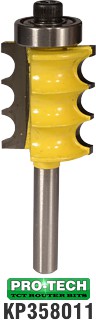 Classical cove edge profile bit by Pro-Tech