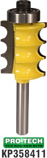 Classical cove edge profile bit by Pro-Tech