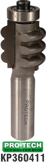 Classical cove edge profile bit by Pro-Tech