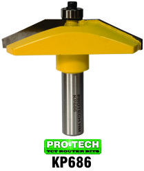 Classical cove edge profile bit by Pro-Tech