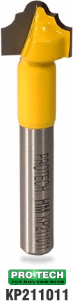 Classical plunge router bit sample